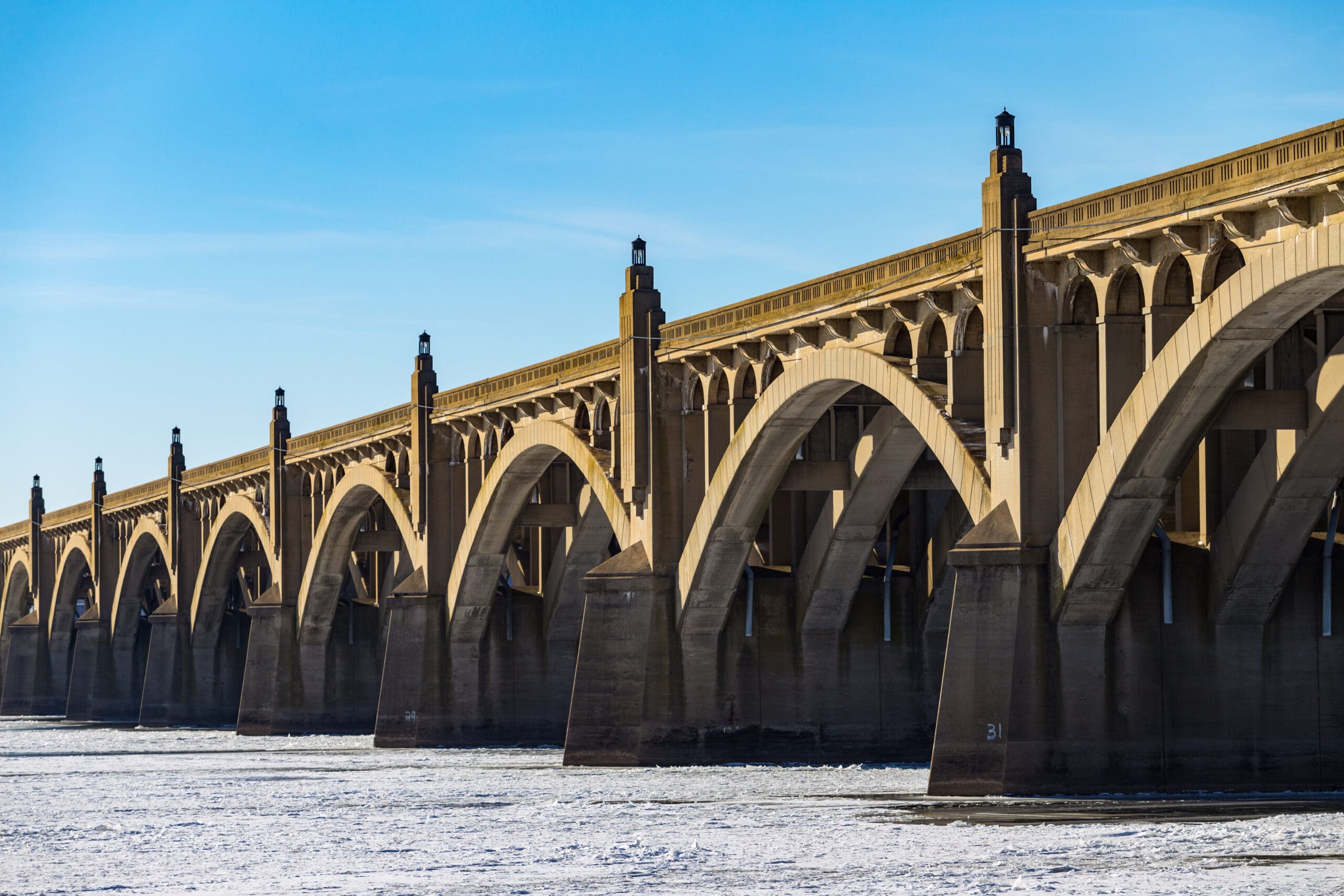 Bridge over Susquehanna River, Central PA