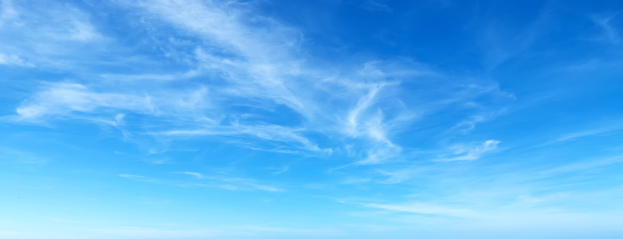 Blue sky with clouds